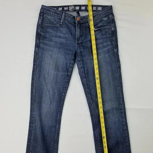 Earnest Sewn Lacoste Decca.421 Blue Denim Jeans 27 - Picture 8 of 13
